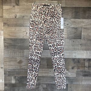 NWT Joe's Jeans Charlie High Rise Skinny Leopard